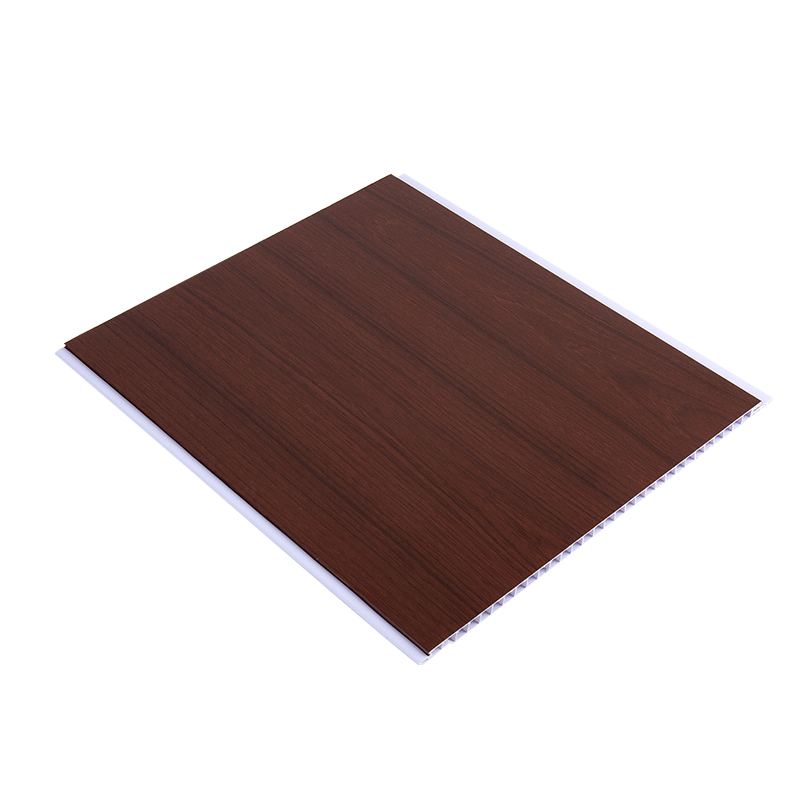 Akustická PVC nástěnná panel ořechového dřeva YXPVC2575